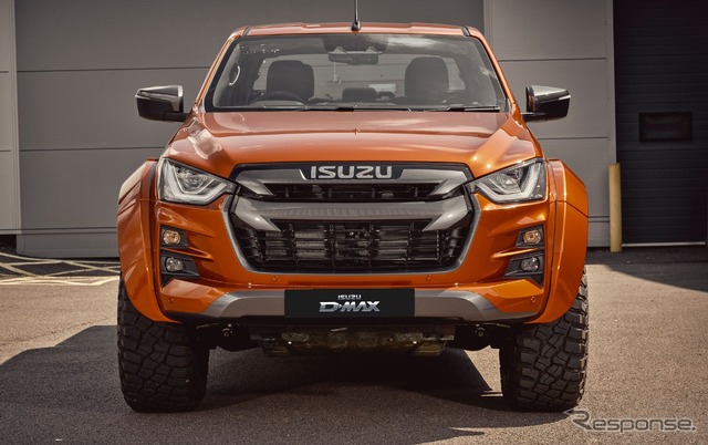 いすゞ D-MAX アークティックトラック AT35 のプリプロダクションモデル