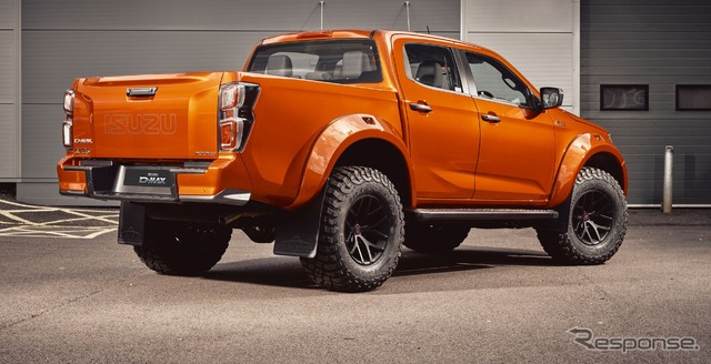いすゞ D-MAX アークティックトラック AT35 のプリプロダクションモデル