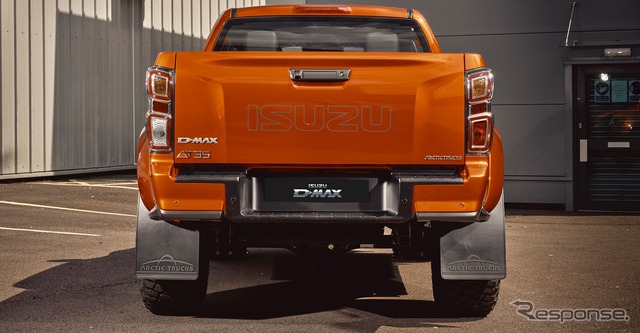 いすゞ D-MAX アークティックトラック AT35 のプリプロダクションモデル