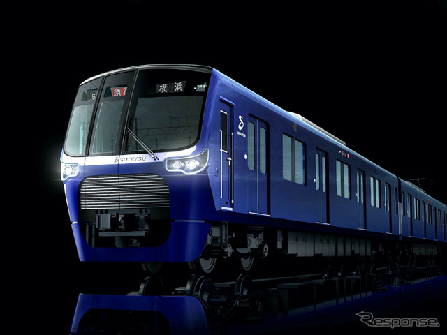 2021年度は8両編成4本が導入される21000系。運行開始は9月から。