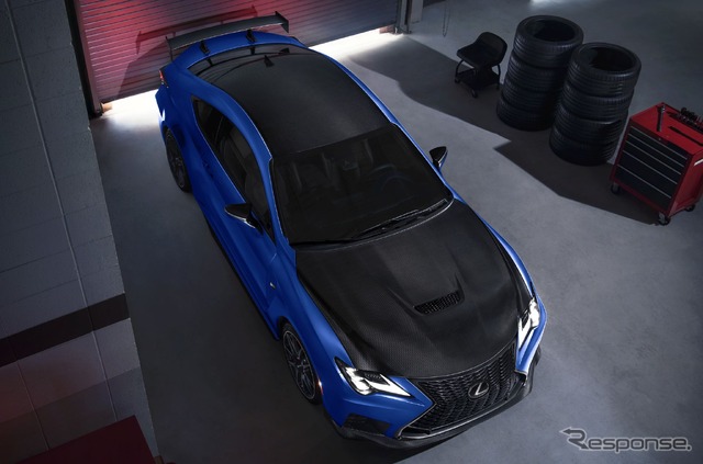 レクサス RC F の「富士スピードウェイエディション」の2022年モデル(米国仕様)