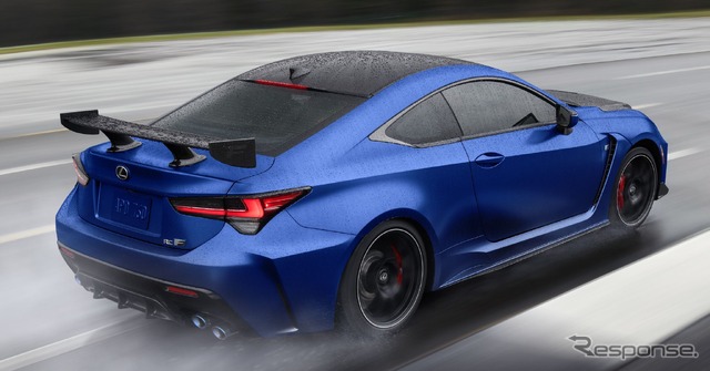 レクサス RC F の「富士スピードウェイエディション」の2022年モデル(米国仕様)