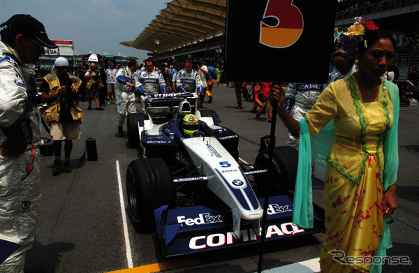 【F1マレーシアGP決勝】ウィリアムズ＆ミシュランのワンツー