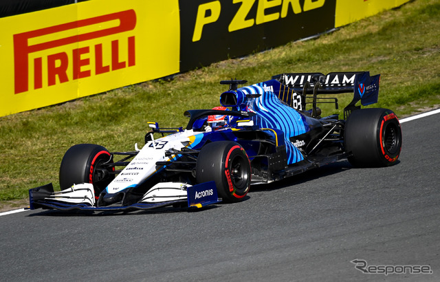 #63 ラッセル(ウィリアムズ、2021年オランダGP)