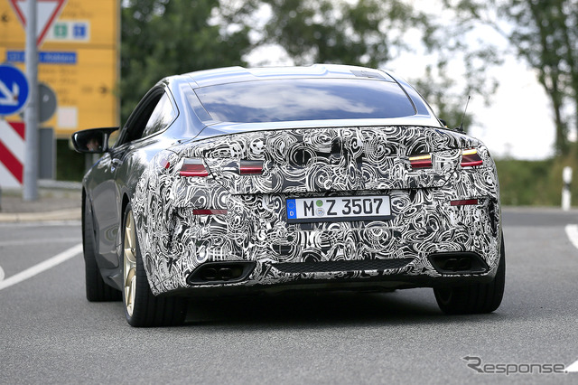 BMW 8シリーズ 改良新型プロトタイプ（スクープ写真）