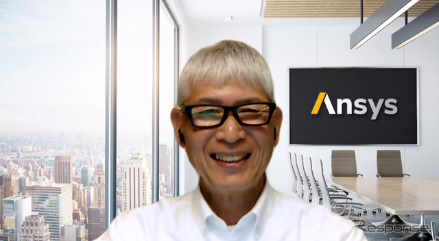 アンシス社のデジタルツインについて説明した大谷修造氏