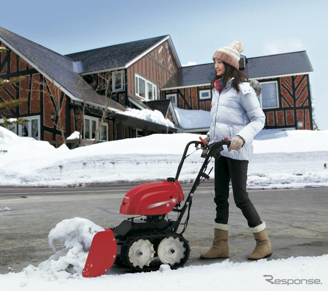 ホンダ、小型・軽量の除雪機 ユキオスSB800 発売