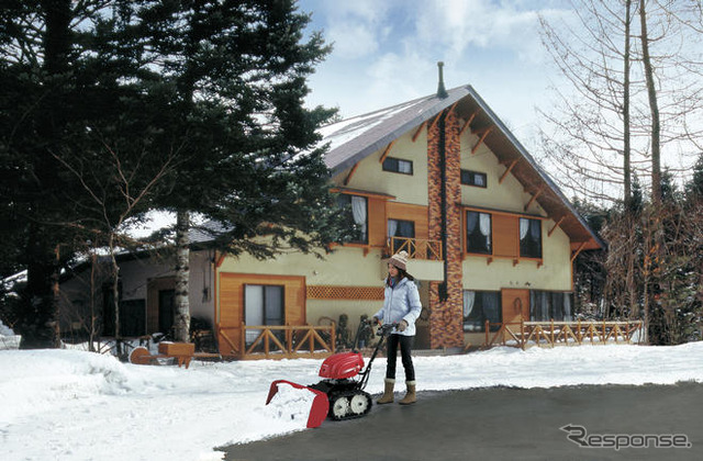 ホンダ、小型・軽量の除雪機 ユキオスSB800 発売