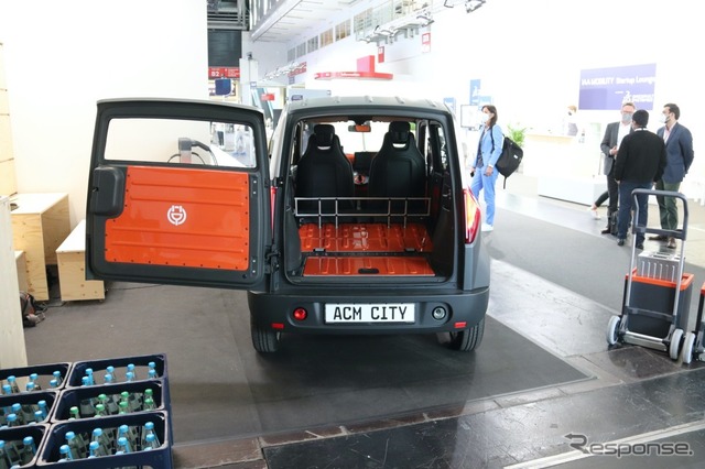 ACM CITY ONE:荷室は約400L。積載量は400キロくらいまで