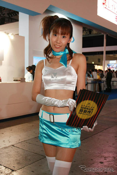 【東京ゲームショウ08】コンパニオン写真蔵…レベルファイブ