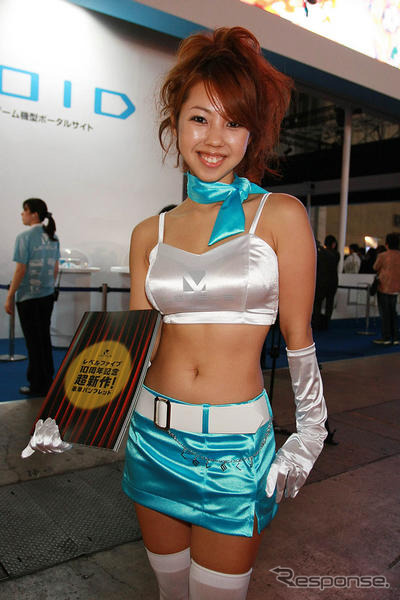 【東京ゲームショウ08】コンパニオン写真蔵…レベルファイブ