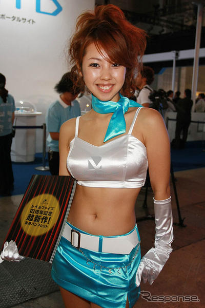 【東京ゲームショウ08】コンパニオン写真蔵…レベルファイブ