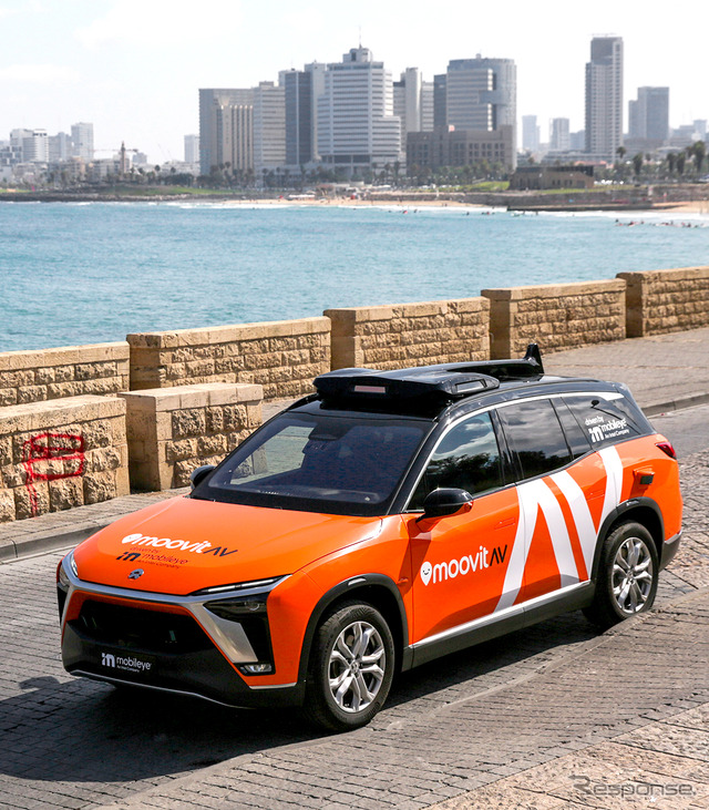インテル傘下のモービルアイの自動運転EV