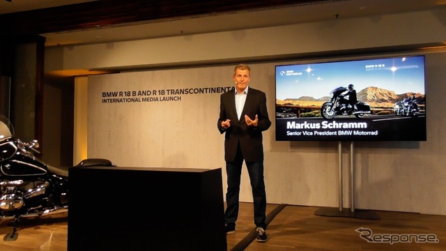 マルクス・シュラム上級副社長(BMW Motorrad代表)