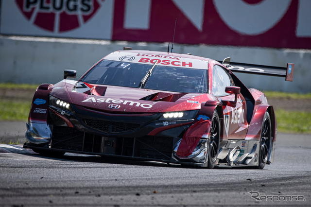 【SUPER GT 第5戦】GT500クラス3位の#17 Astemo NSX-GT(塚越広大/ベルトラン・バゲット)
