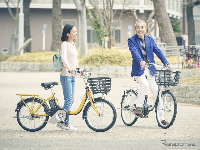 ヤマハの電動アシスト自転車 PAS シオン-U