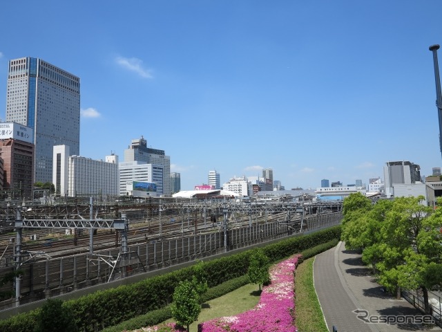 品川駅遠景