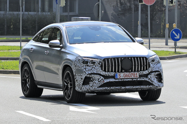 メルセデスベンツ GLEクーペ(AMG GLE53 クーペ)改良新型プロトタイプ (スクープ写真)