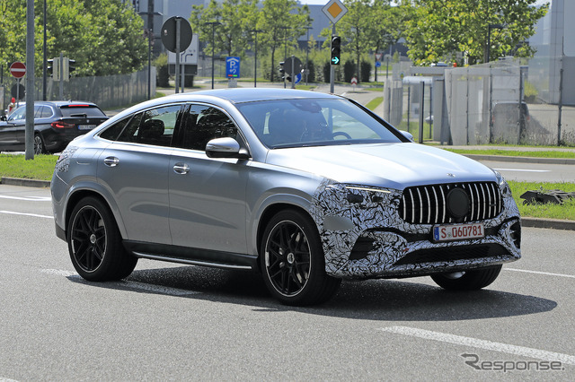 メルセデスベンツ GLEクーペ(AMG GLE53 クーペ)改良新型プロトタイプ (スクープ写真)