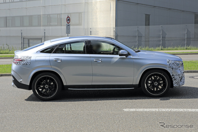 メルセデスベンツ GLEクーペ(AMG GLE53 クーペ)改良新型プロトタイプ (スクープ写真)