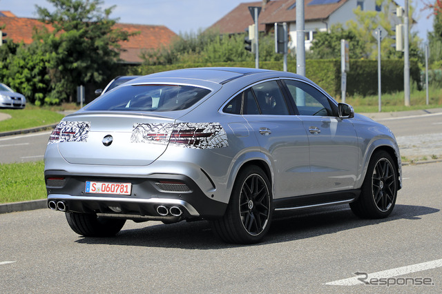 メルセデスベンツ GLEクーペ(AMG GLE53 クーペ)改良新型プロトタイプ (スクープ写真)