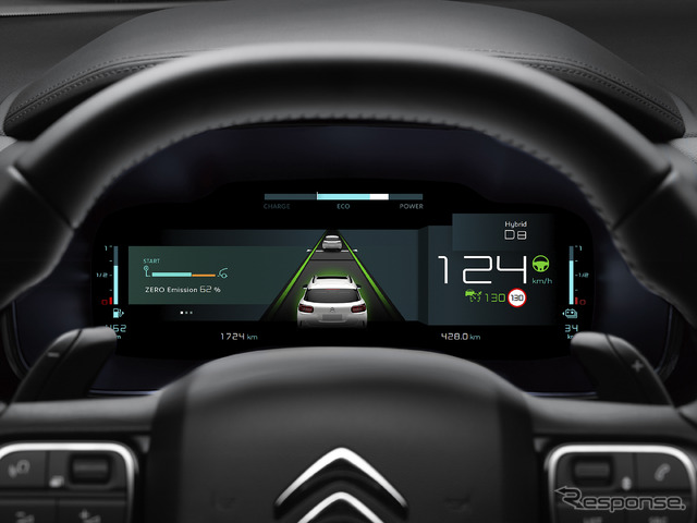 シトロエン C5エアクロスSUV プラグインハイブリッド(写真は海外仕様)