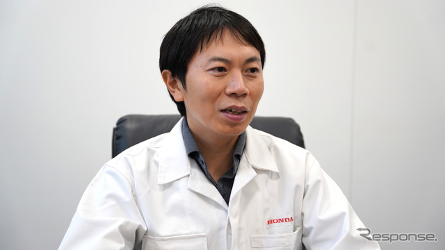 商品企画担当の高橋一彰氏(ホンダアクセス)
