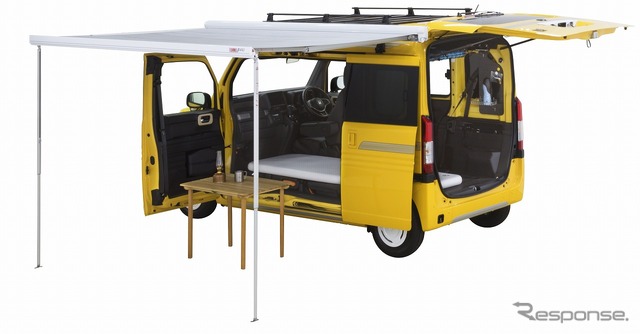N-VAN　車中泊仕様（純正アクセサリー装着車）