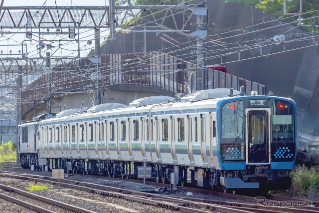 回送中のE131系500番台