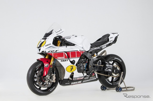 60周年記念カラーの「YZF-R1」