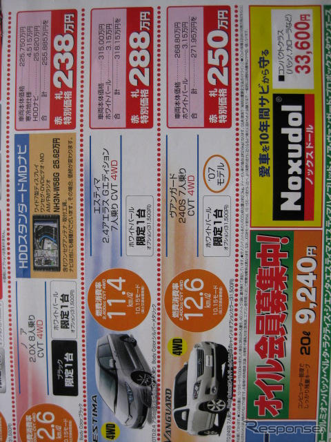 【新車値引き情報】トヨタのミニバン、ホンダのオデッセイに対抗か