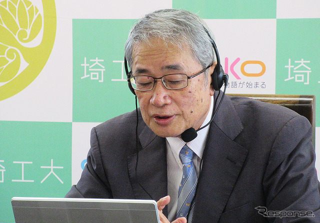 埼玉工業大学の内山俊一学長（東大生研ITSセミナーシリーズ38）