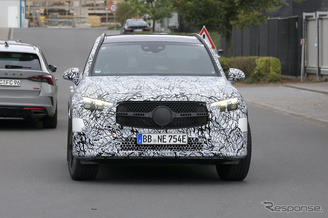 メルセデスベンツ GLC 次期型プロトタイプ(スクープ写真)