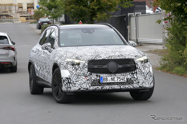 メルセデスベンツ GLC 次期型プロトタイプ(スクープ写真)