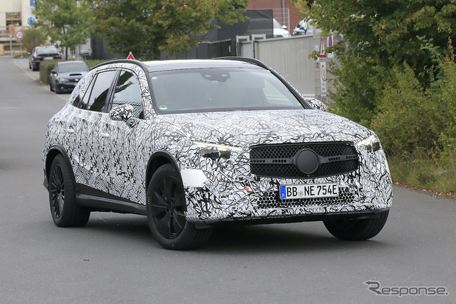 メルセデスベンツ GLC 次期型プロトタイプ(スクープ写真)
