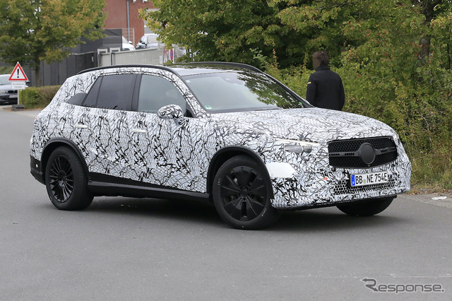 メルセデスベンツ GLC 次期型プロトタイプ(スクープ写真)