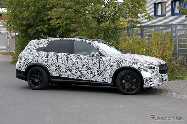 メルセデスベンツ GLC 次期型プロトタイプ(スクープ写真)