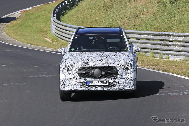 メルセデスベンツ GLC 次期型プロトタイプ(スクープ写真)