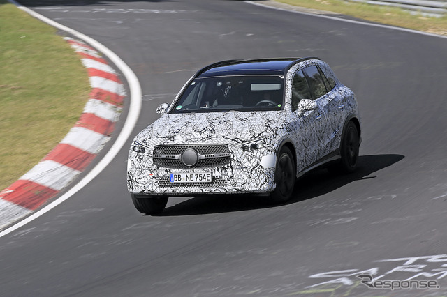 メルセデスベンツ GLC 次期型プロトタイプ(スクープ写真)