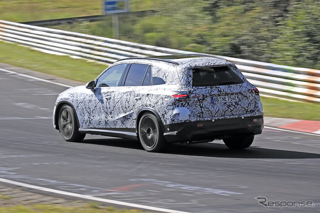 メルセデスベンツ GLC 次期型プロトタイプ(スクープ写真)