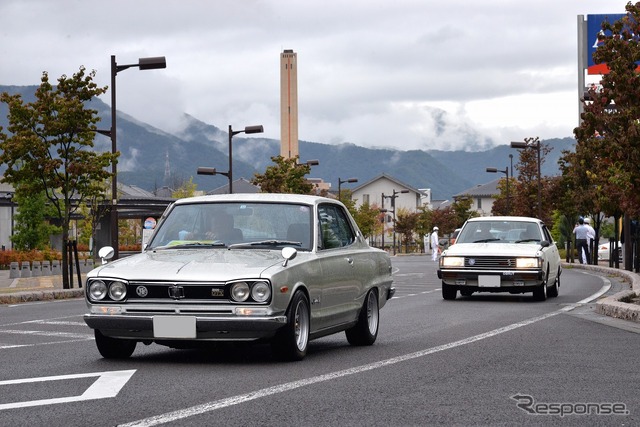 第1回 昭和平成なつかしオールドカー展示会inアリオ上田