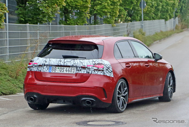 メルセデスAMG A35 改良新型(スクープ写真)