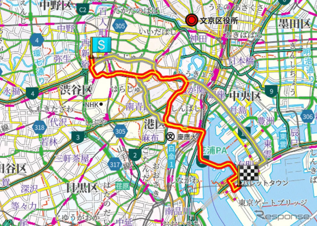 通常ルート探索