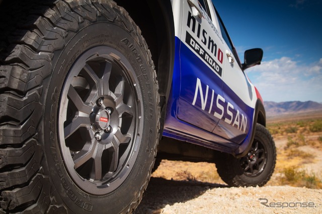 日産 フロンティア 新型の米Rebelle Rally参戦車両