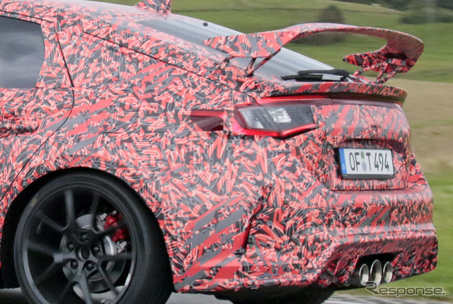 ホンダ シビック タイプR 新型プロトタイプ(スクープ写真)