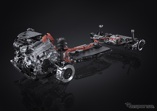 レクサス NX450h+のPHEV システム