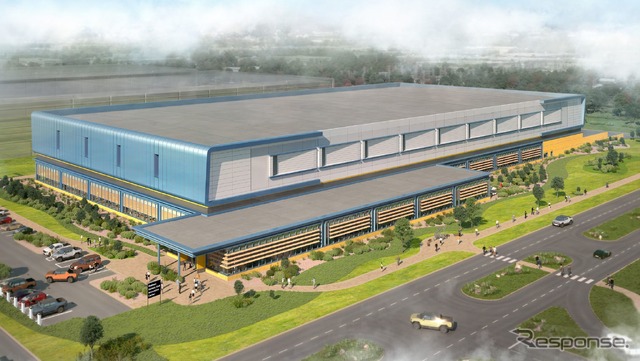 GMの「ウォレス・バッテリーセル・イノベーション・センター」の完成予想