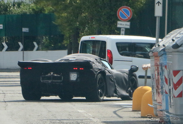 フェラーリ V12 Icona 開発車両(スクープ写真)