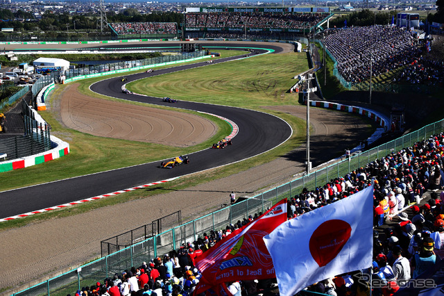 来季2022年、鈴鹿サーキットでのF1日本GPは3年ぶりの開催ということになる（写真は2019年F1日本GP）。