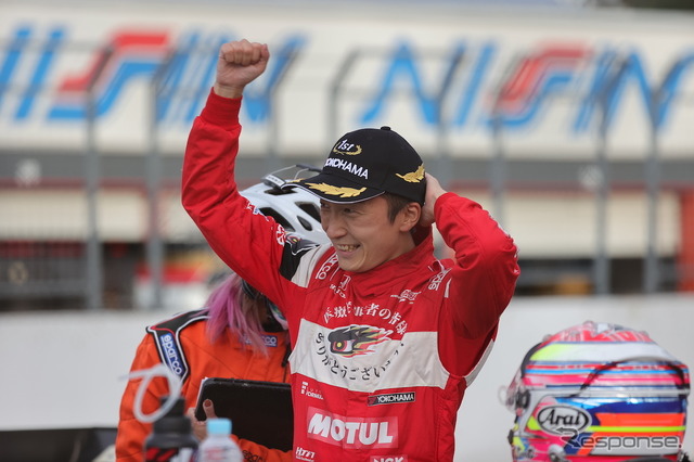 SUPER FORMULA第6戦でチャンピオンを決めた#16 野尻智紀(TEAM MUGEN)